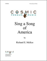Sing a Song of America Unison/Two-Part choral sheet music cover